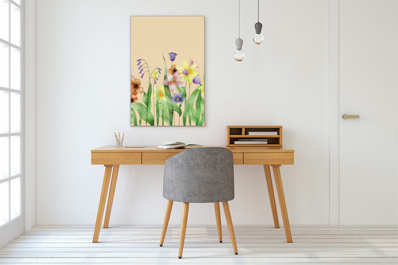 Akustikbild_Büro_Frühlingswiese Akustikbild Frühlingswiese