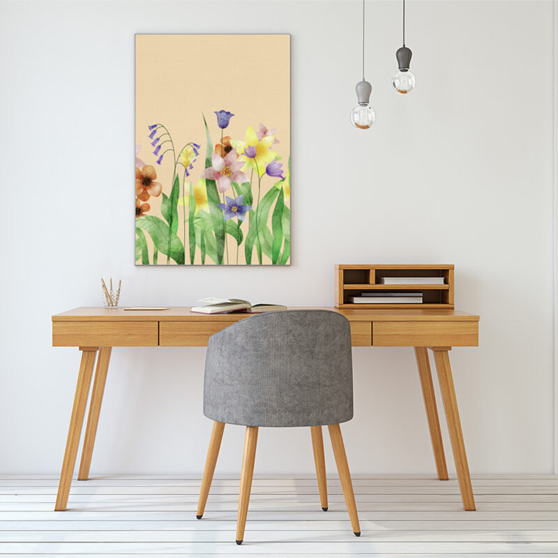 Akustikbild_Büro_Frühlingswiese Akustikbild Frühlingswiese