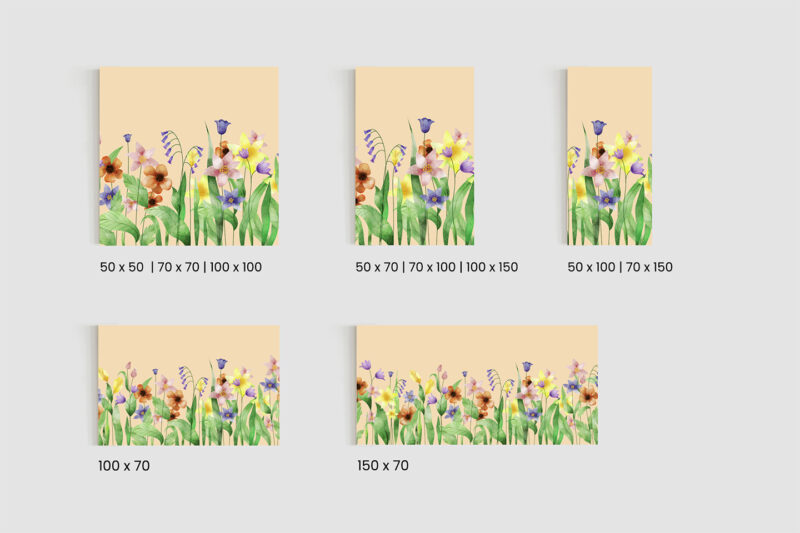 Akustikbild_Frühlingswiese_Größen Akustikbild Frühlingswiese