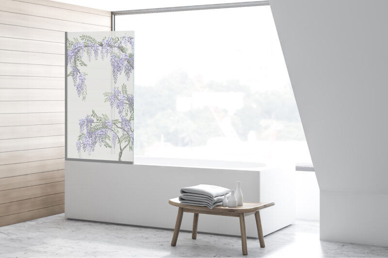 Duschtrennwand für Wisteria
