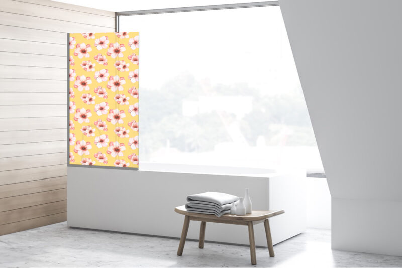 Duschtrennwand für Cherry Blossom