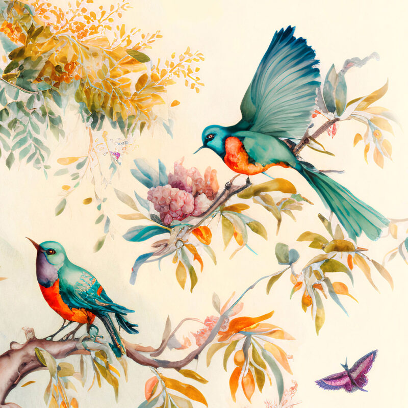 Tapete Frühlingsblüte