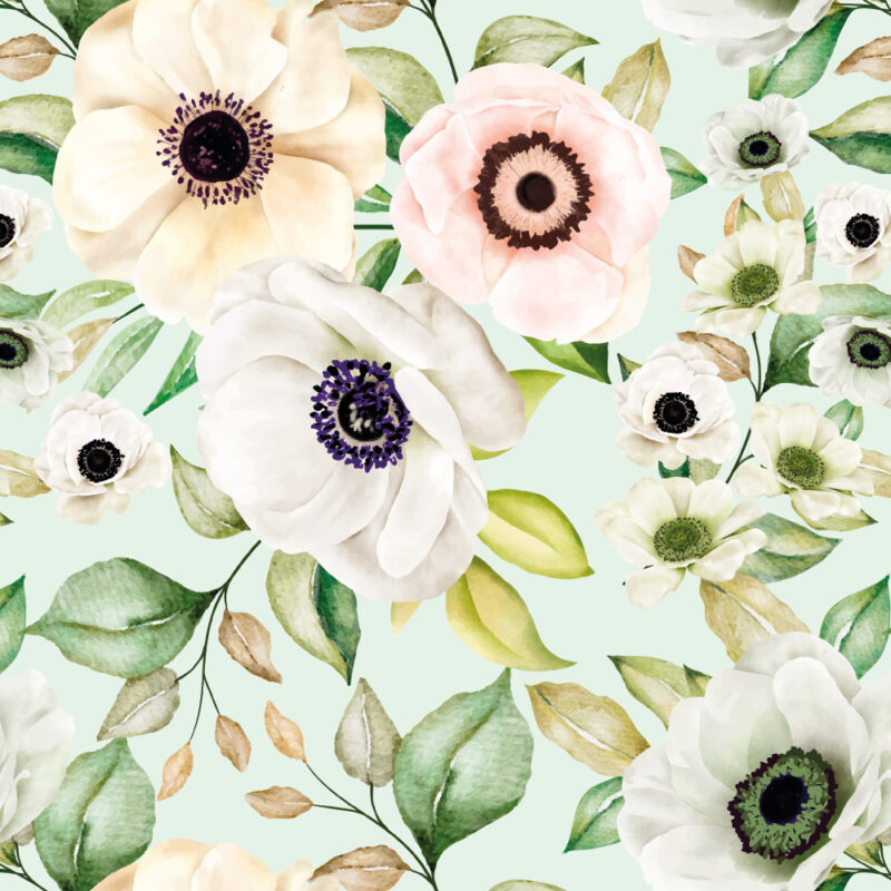 Detail_modern_Blütenharmonie Tapete Blütenharmonie