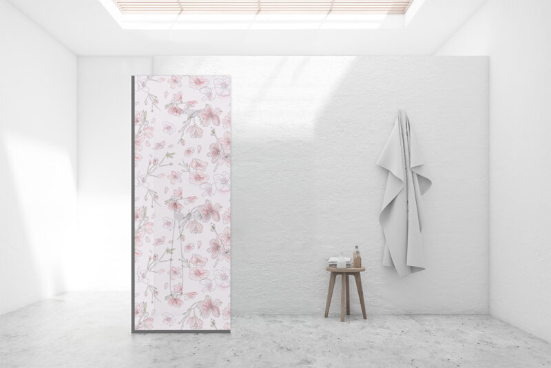 Duschtrennwand für Walk-in Duschen Spring Sketch