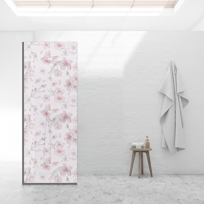 Duschtrennwand für Walk-in Duschen Spring Sketch