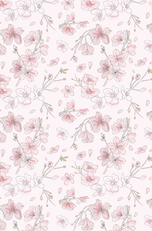 Duschtrennwand für Walk-in Duschen Spring Sketch