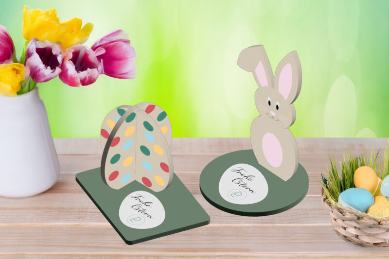 Osterei-Hase-Ansicht-D4L Osterdekoration