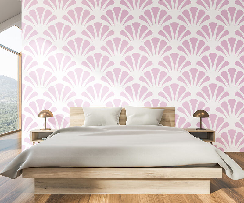 Tapete Blumenpattern