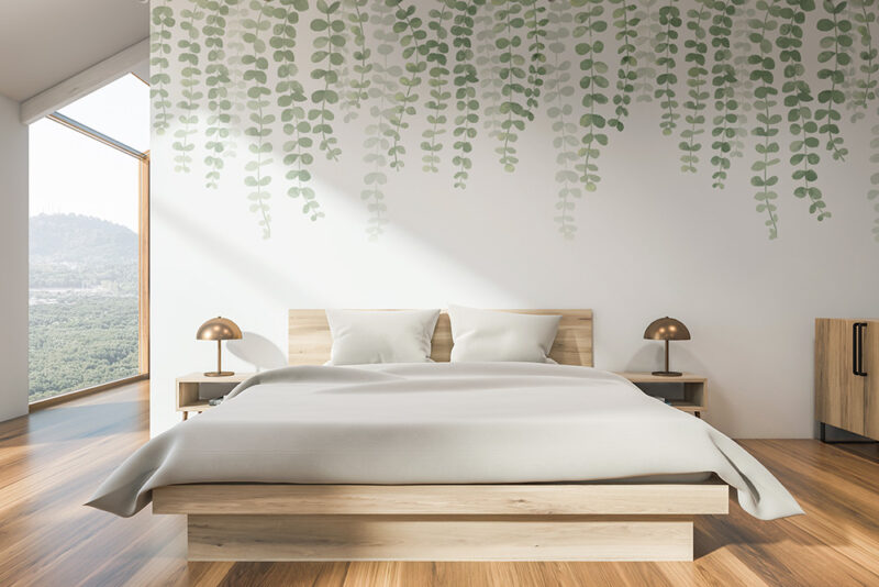 Tapete hanging leaves