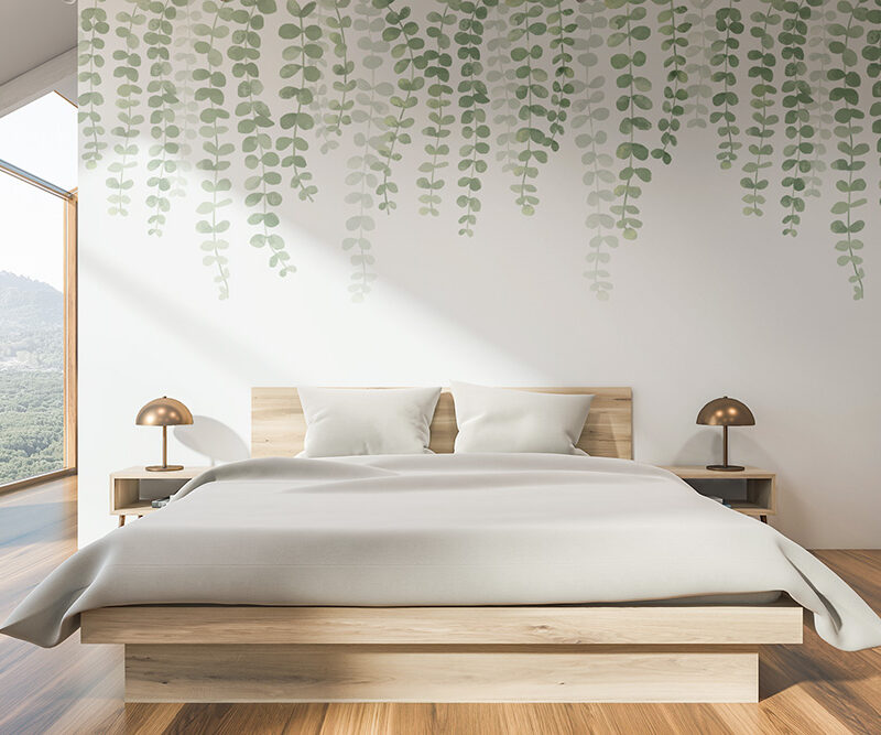 Tapete hanging leaves