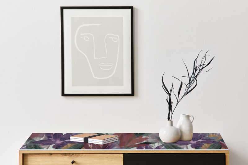 Auflegeglas für Kommoden Bloom