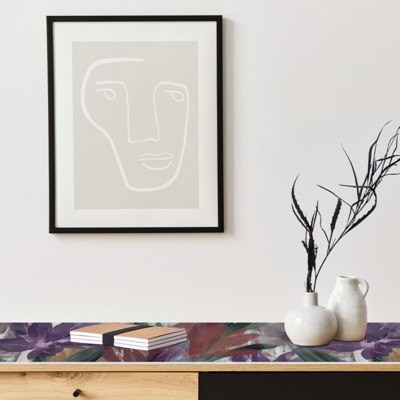 Auflegeglas für Kommoden Bloom