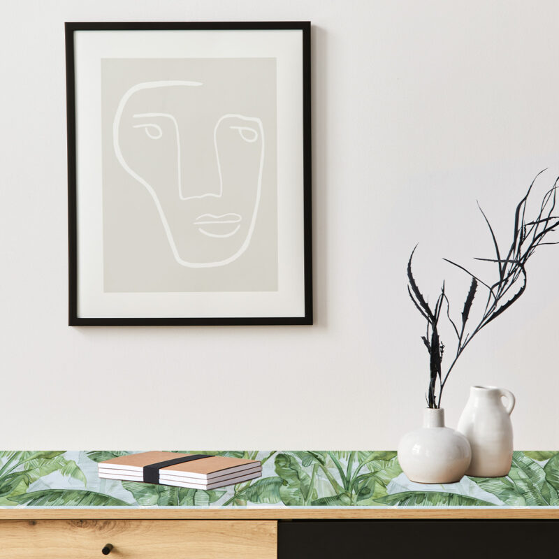 Auflegeglas für Kommoden Palm Breeze