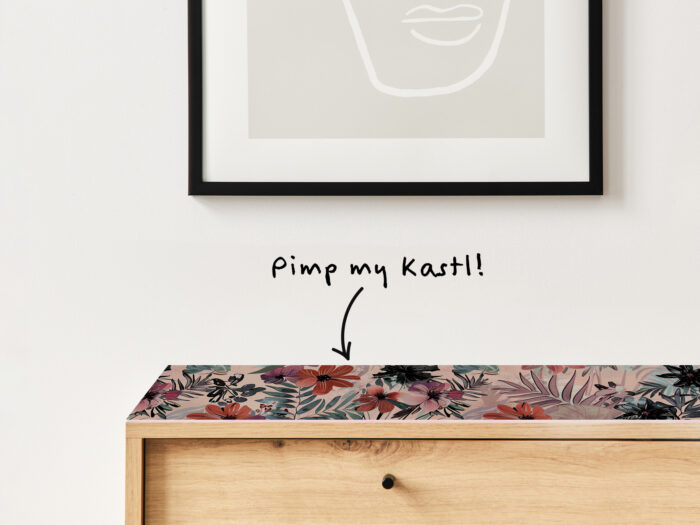 Auflegeglas für Kommoden Floral Fusion