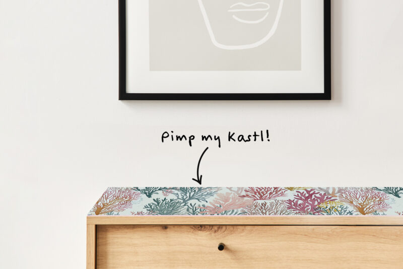 Auflegeglas für Kommoden Sea Colors