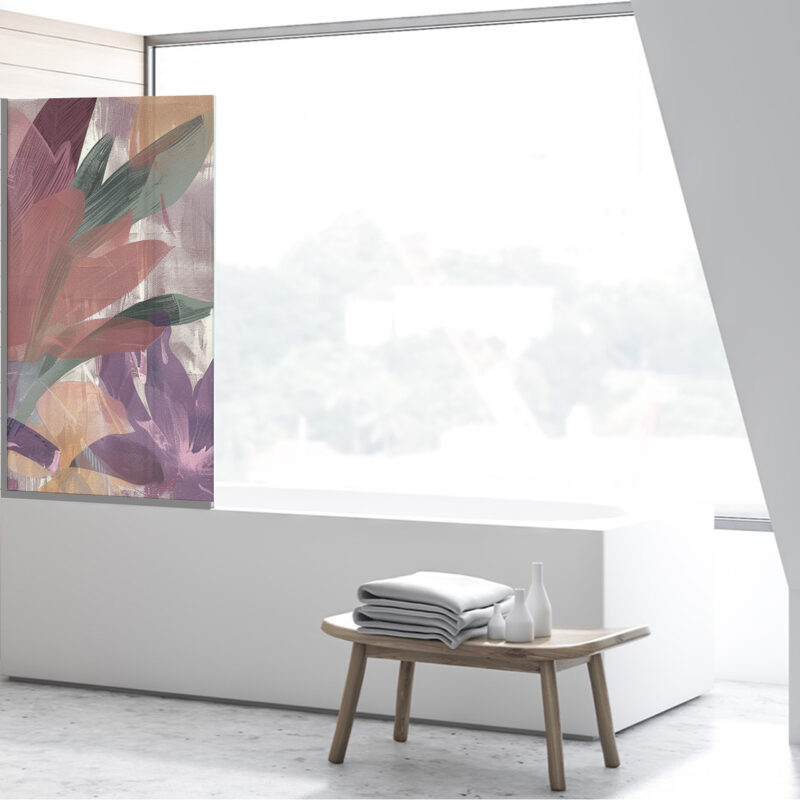 Badezimmerglas_Bloom_80x140 Duschtrennwand für Bloom