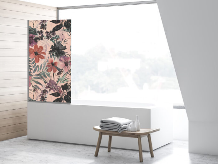 Duschtrennwand für Floral Fusion