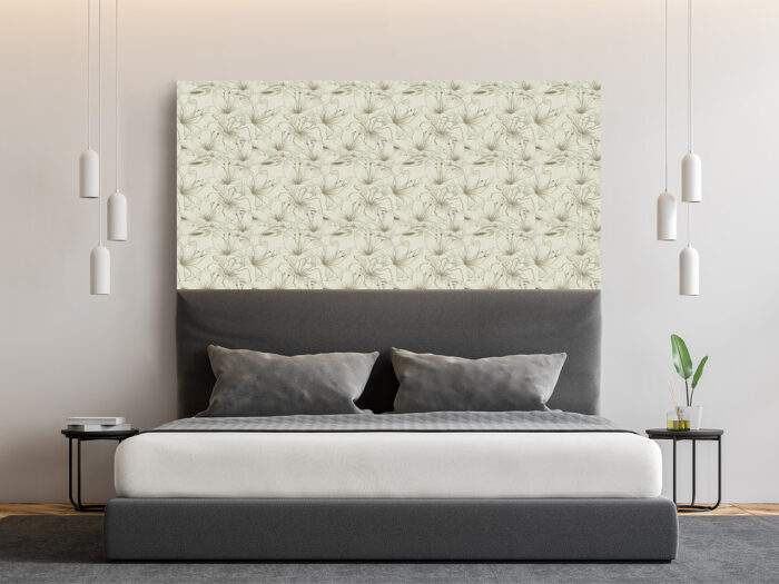 Bettkopfteil Line Bloom