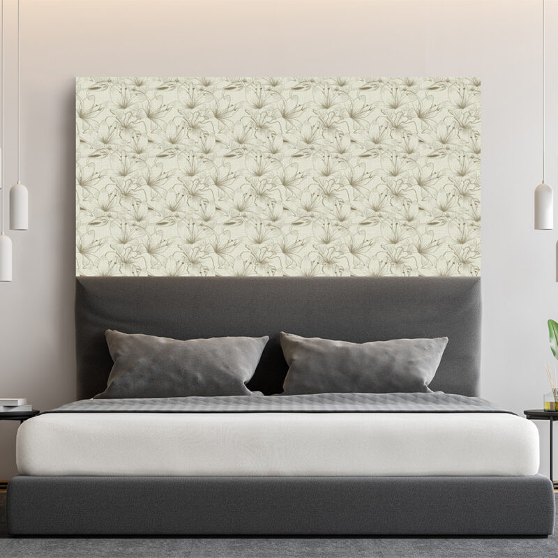 Bettkopfteil Line Bloom