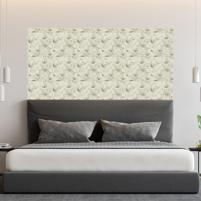 Bettkopfteil Line Bloom