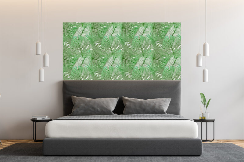 Bettkopfteil Jungle Lines