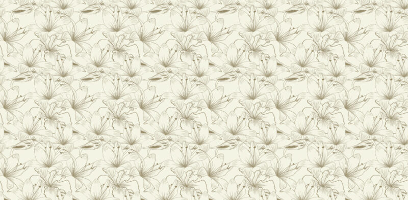 Bettkopfteil Line Bloom