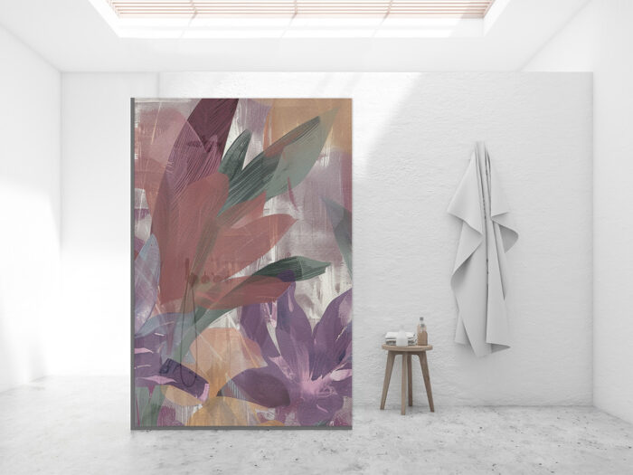 Duschtrennwand_140x210_bloom Duschtrennwand für Walk-in Duschen Bloom