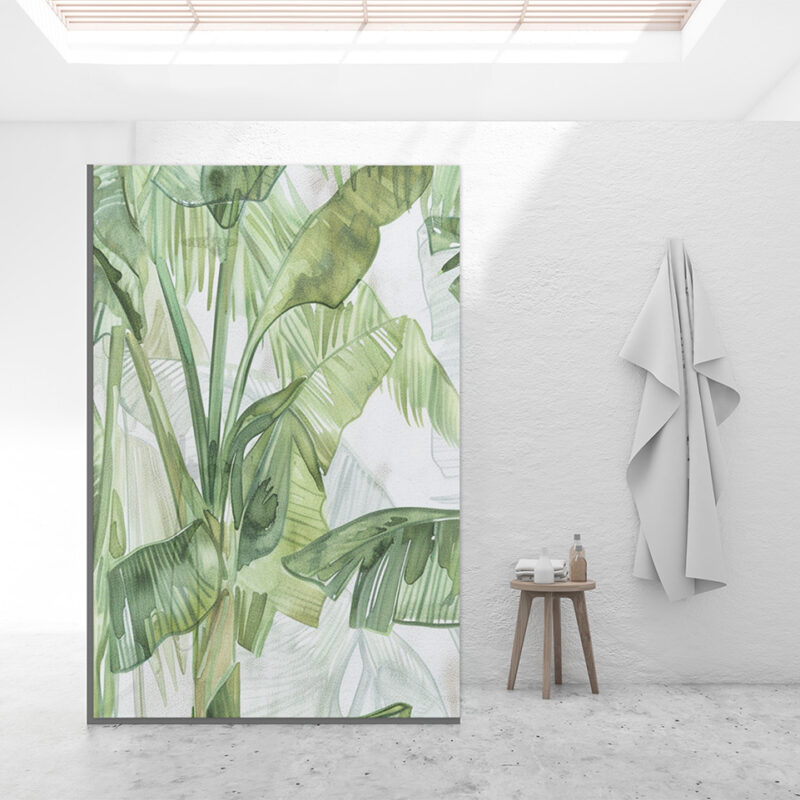 Duschtrennwand für Walk-in Duschen Palm Breeze