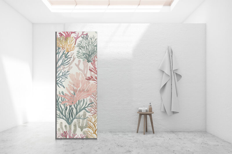 Duschtrennwand für Walk-in Duschen Sea Colors