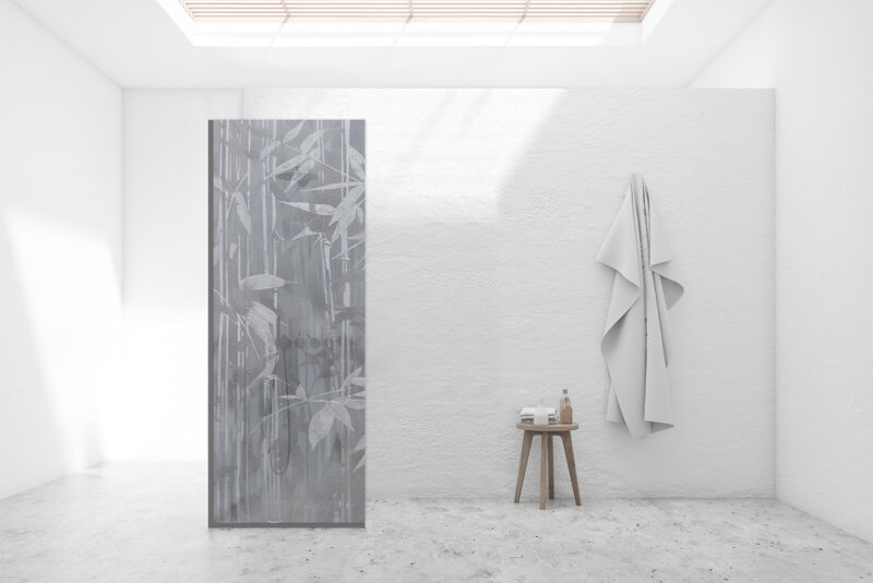 Duschtrennwand_80x210_Soft-jungle Duschtrennwand für Walk-in Duschen Soft Jungle