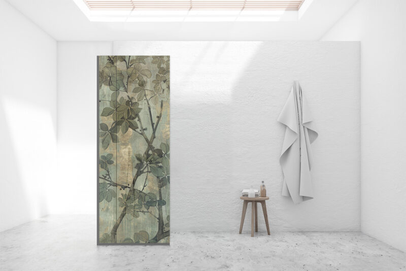 Duschtrennwand_80x210_nature-calm Duschtrennwand für Walk-in Duschen Nature Calm