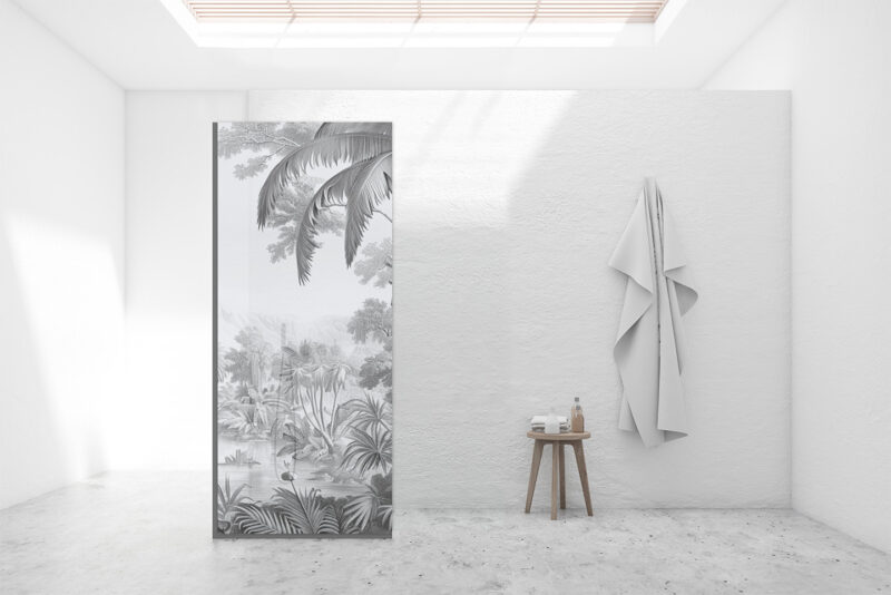 Duschtrennwand für Walk-in Duschen Fernes Tal