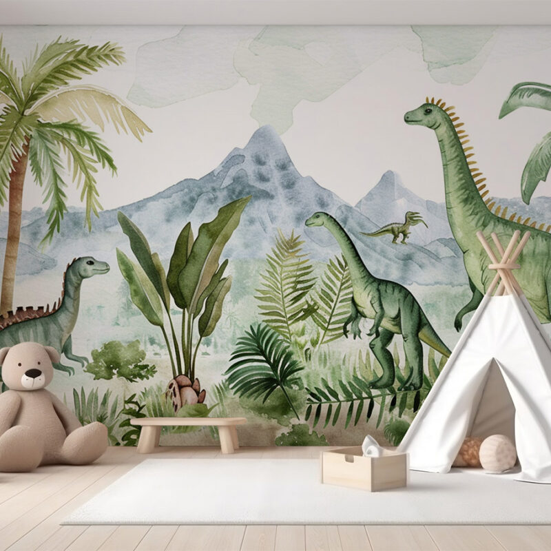 Kindertapete Dinos