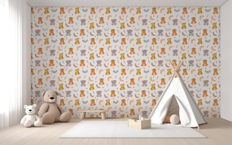 Kindertapete Wildlife