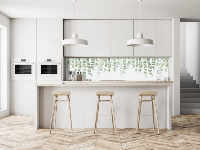 Küchenrückwand Hanging Leaves