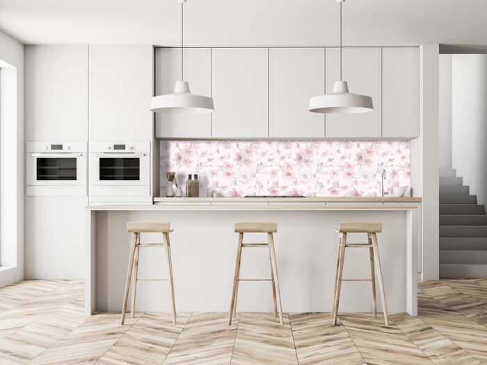 Küchenrückwand Spring Sketch