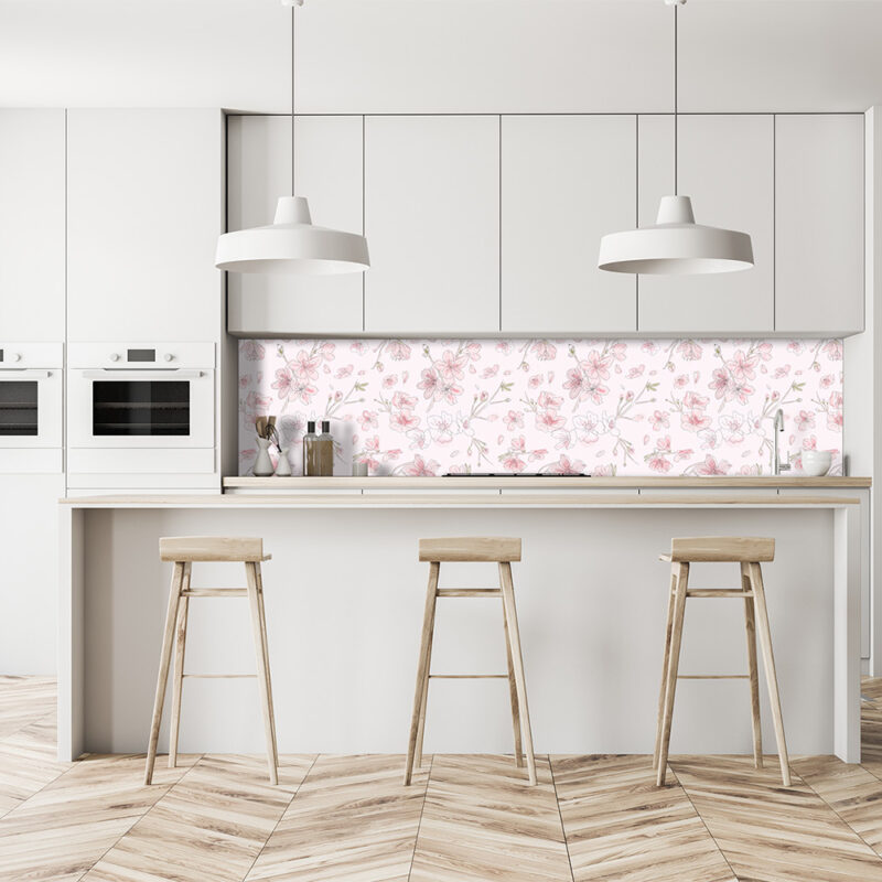 Küchenrückwand Spring Sketch