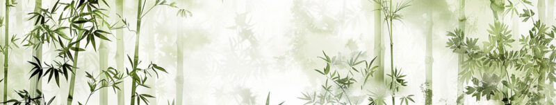 Auflegeglas für Kommoden Bambuswald