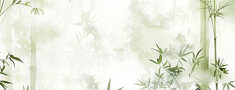 Auflegeglas für Kommoden Bambuswald