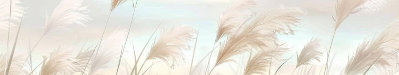 Auflegeglas für Kommoden Leises Schilf