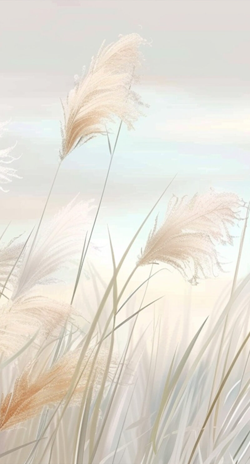 Wandverkleidung Leises Schilf