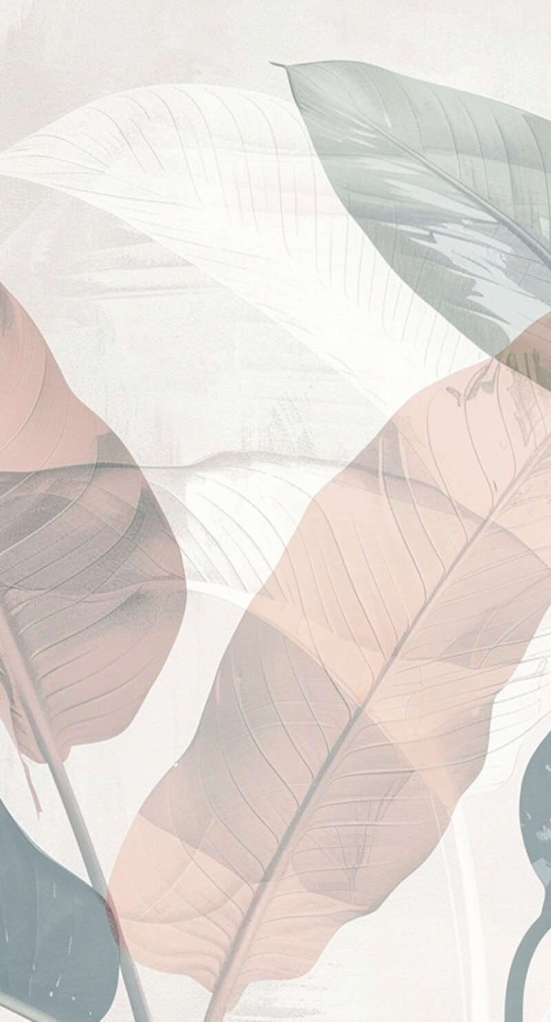 Wandverkleidung Natur in Pastell