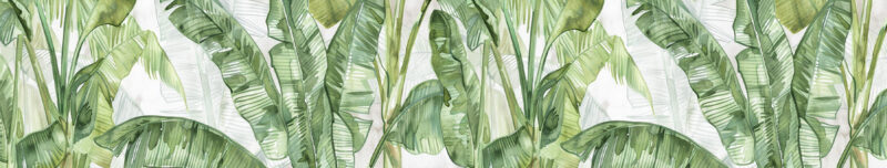 Auflegeglas für Kommoden Palm Breeze