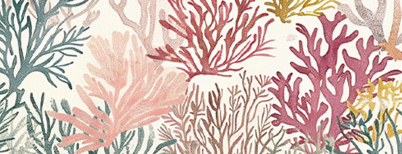 Auflegeglas für Kommoden Sea Colors