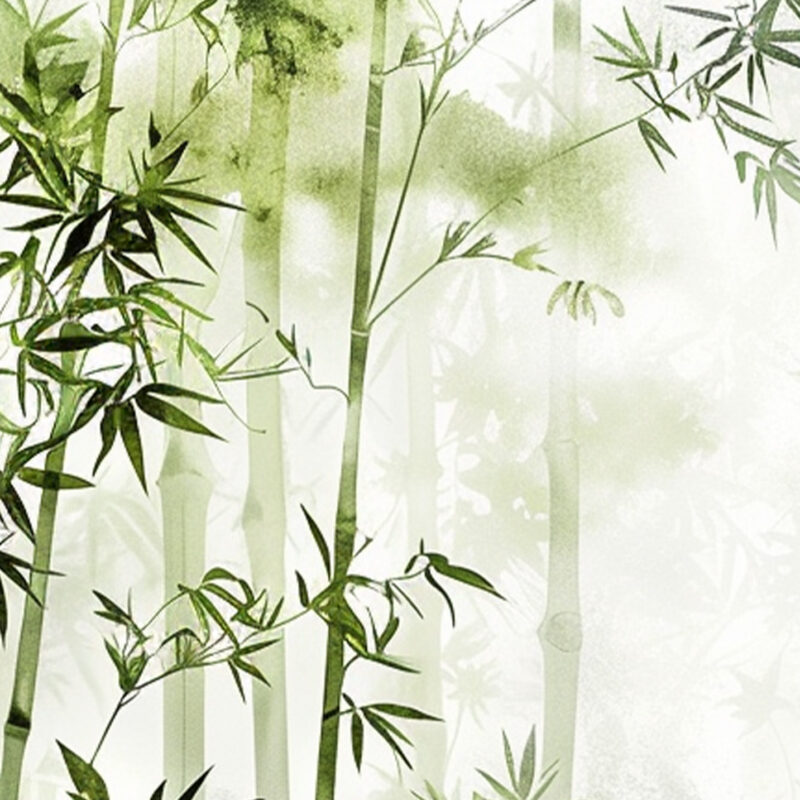 Wandverkleidung Bambuswald