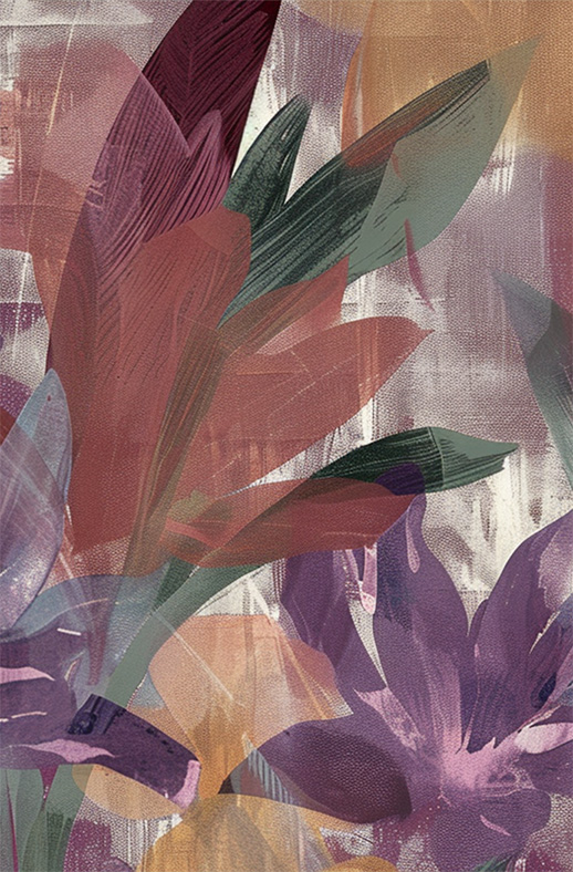 Motiv_bloom_140x210 Duschtrennwand für Walk-in Duschen Bloom