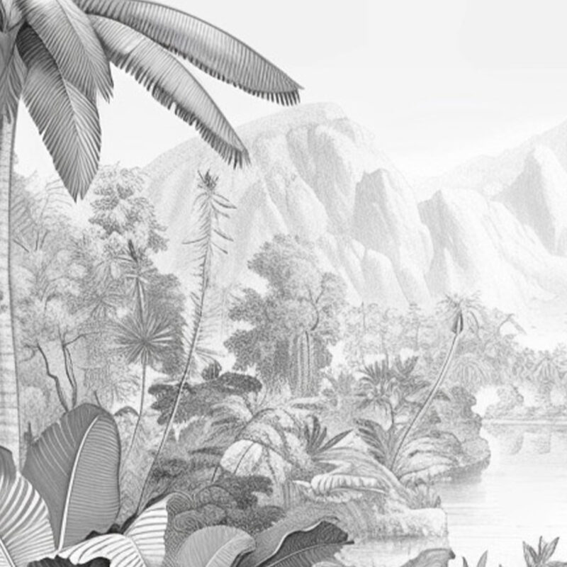 Wandverkleidung Fernes Tal