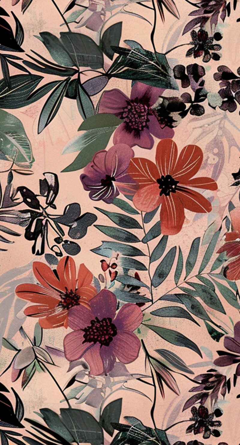 Wandverkleidung Floral Fusion