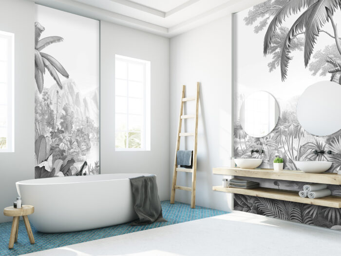 Wandverkleidung Fernes Tal