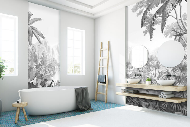 Wandverkleidung Fernes Tal